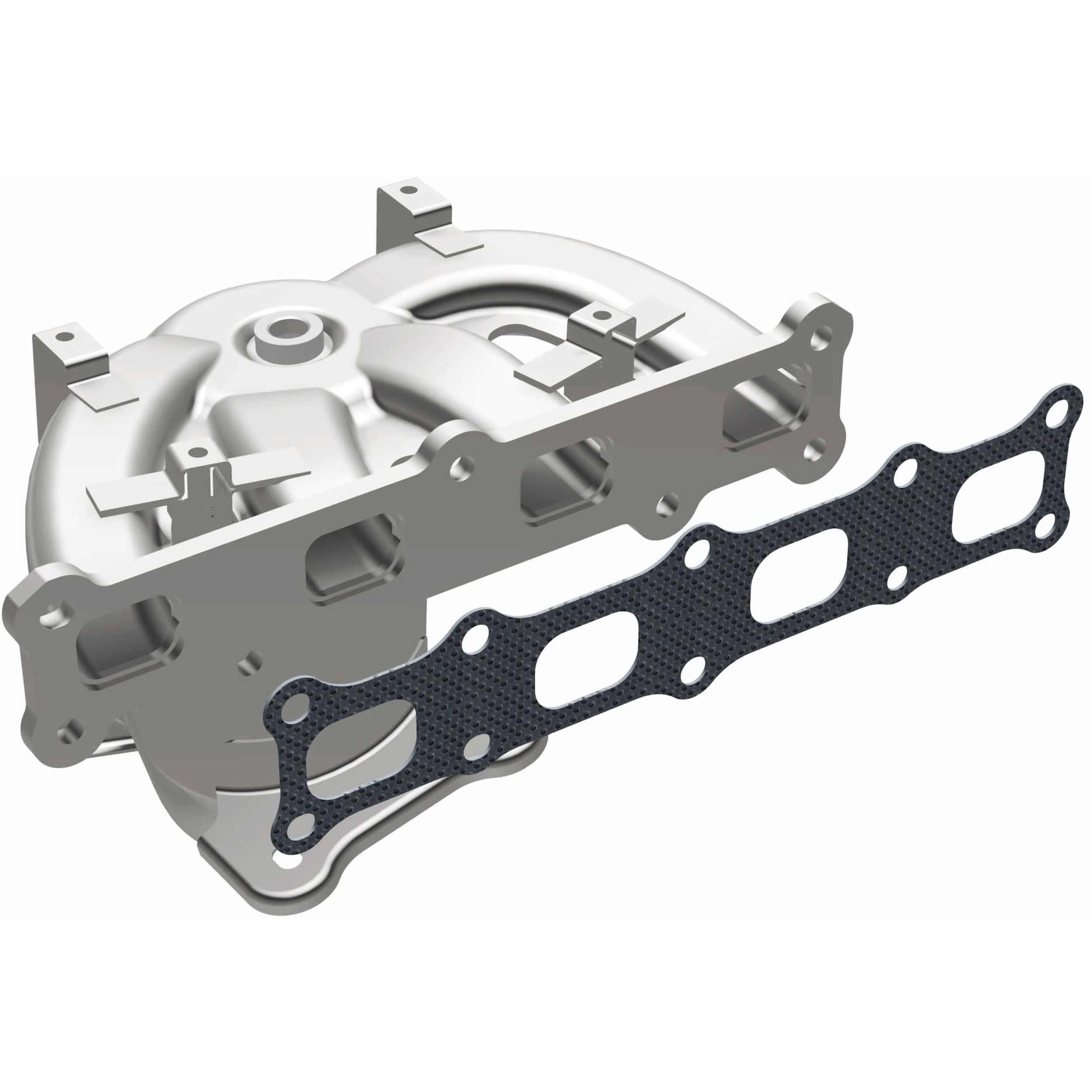 2017, 2016, 2015, 2014, 2013, 2012, 2011, 2010, 2009, 2008, 2007 Jeep Compass Catalytic Converter with Integrated Exhaust Manifo