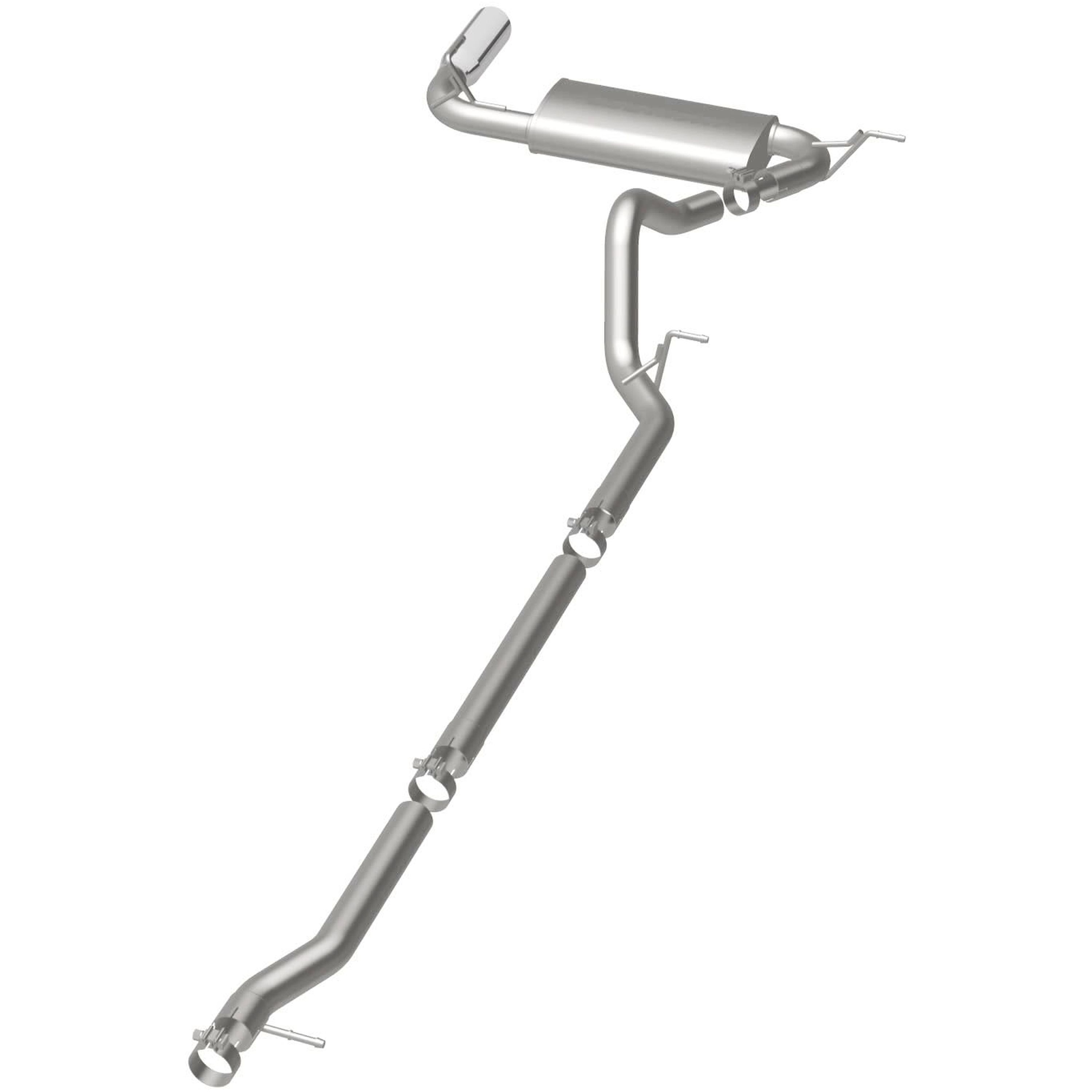 2011, 2010, 2009, 2008, 2007 Jeep Wrangler Exhaust System Kit