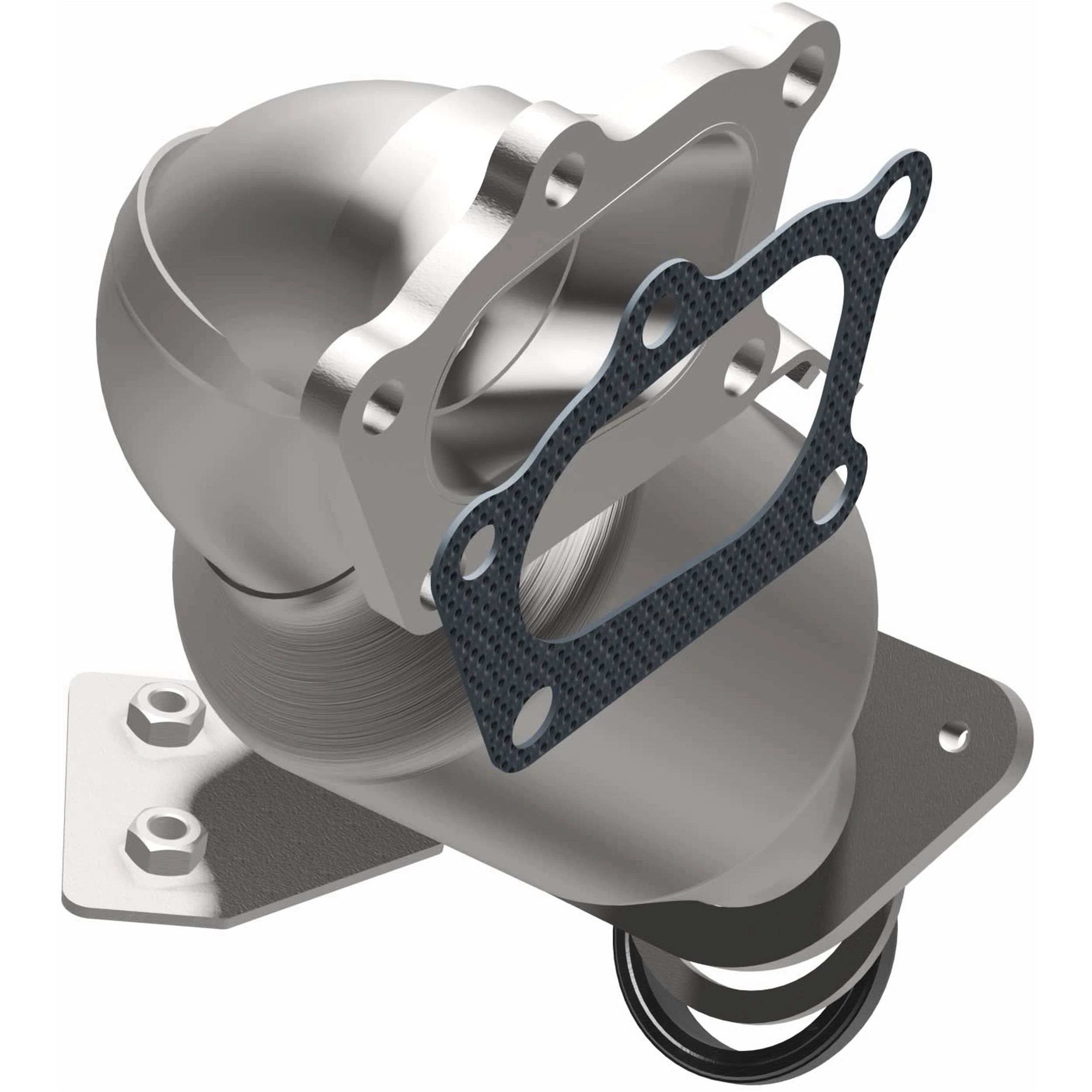 2007, 2006 Mazda 6 Catalytic Converter with Integrated Exhaust Manifo