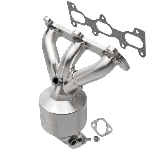 2005-2009 Hyundai Tucson Catalytic Converter with Integrated Exhaust Manifo - Front (Magnaflow)