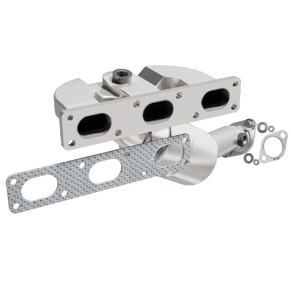 2001-2003 BMW 525i Catalytic Converter with Integrated Exhaust Manifo - Rear (Magnaflow)
