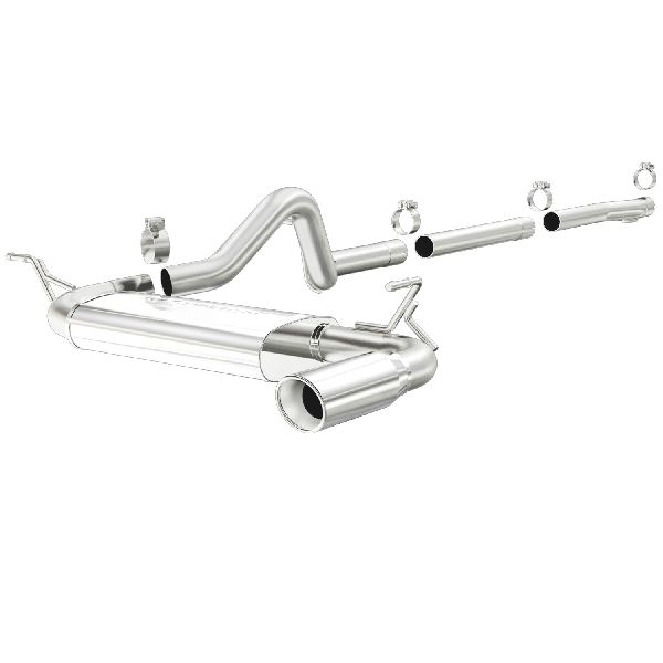 2007-2011 Jeep Wrangler Exhaust System Kit (Magnaflow)