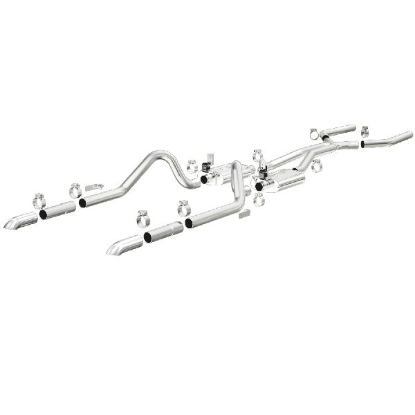 1964-1966 Ford Mustang Exhaust System Kit (Magnaflow)