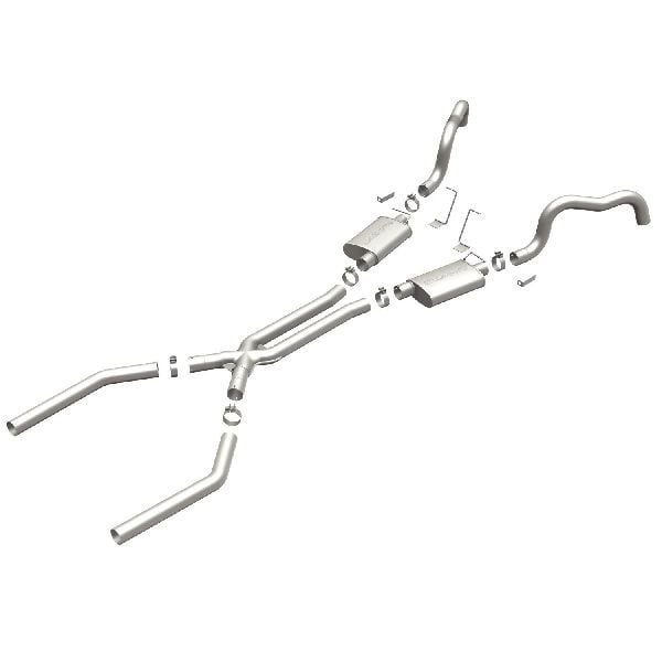 1967-1969 Pontiac Firebird Exhaust System Kit (Magnaflow)