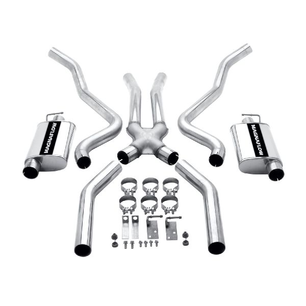 1970-1972 Dodge Challenger Exhaust System Kit (Magnaflow)