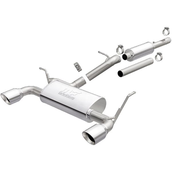 2012-2017 Jeep Wrangler Exhaust System Kit (Magnaflow)