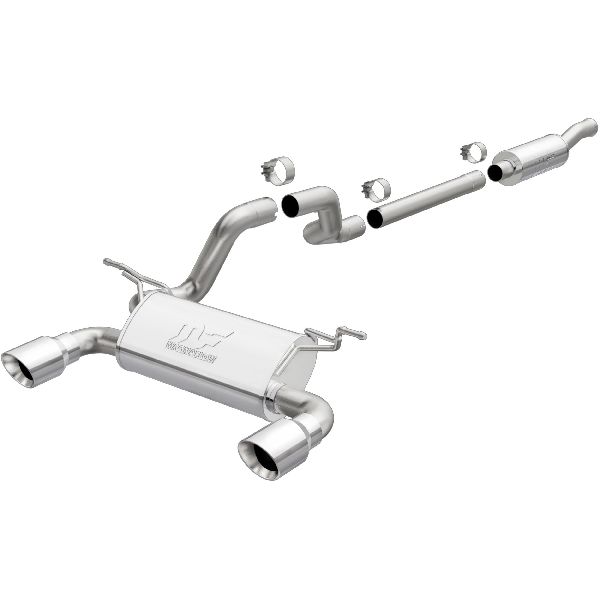 2018-2025 Jeep Wrangler Exhaust System Kit (Magnaflow)