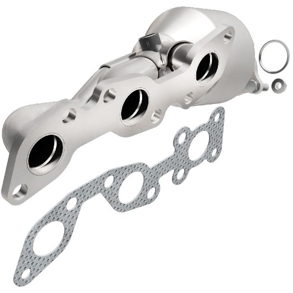 2002-2004 Nissan Frontier Catalytic Converter with Integrated Exhaust Manifo - Right (Magnaflow)