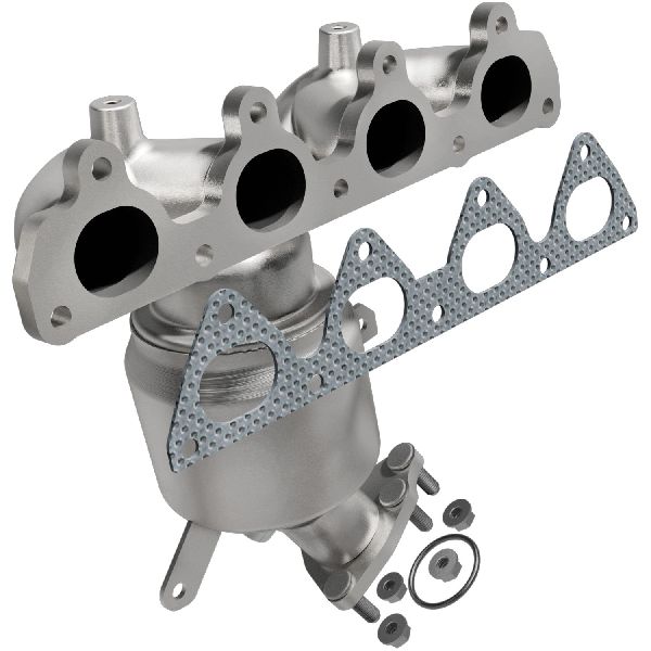 1996-2000 Honda Civic Catalytic Converter with Integrated Exhaust Manifo -  or Front (Magnaflow)