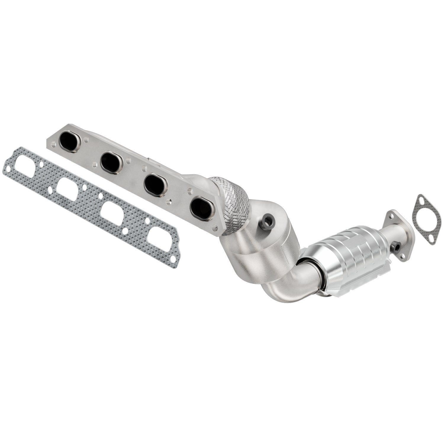 2008, 2007, 2006, 2005, 2004, 2003, 2002 Mini Cooper Catalytic Converter with Integrated Exhaust Manifo