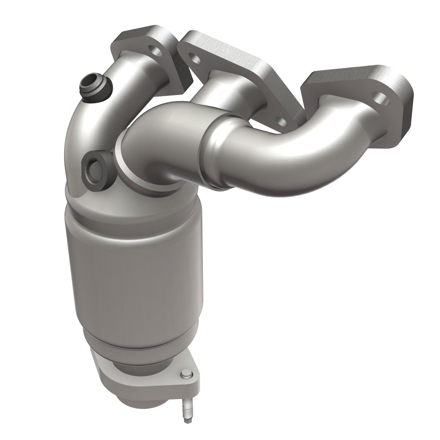 2000, 1999, 1998, 1997, 1996, 1995 Ford Contour Catalytic Converter with Integrated Exhaust Manifo