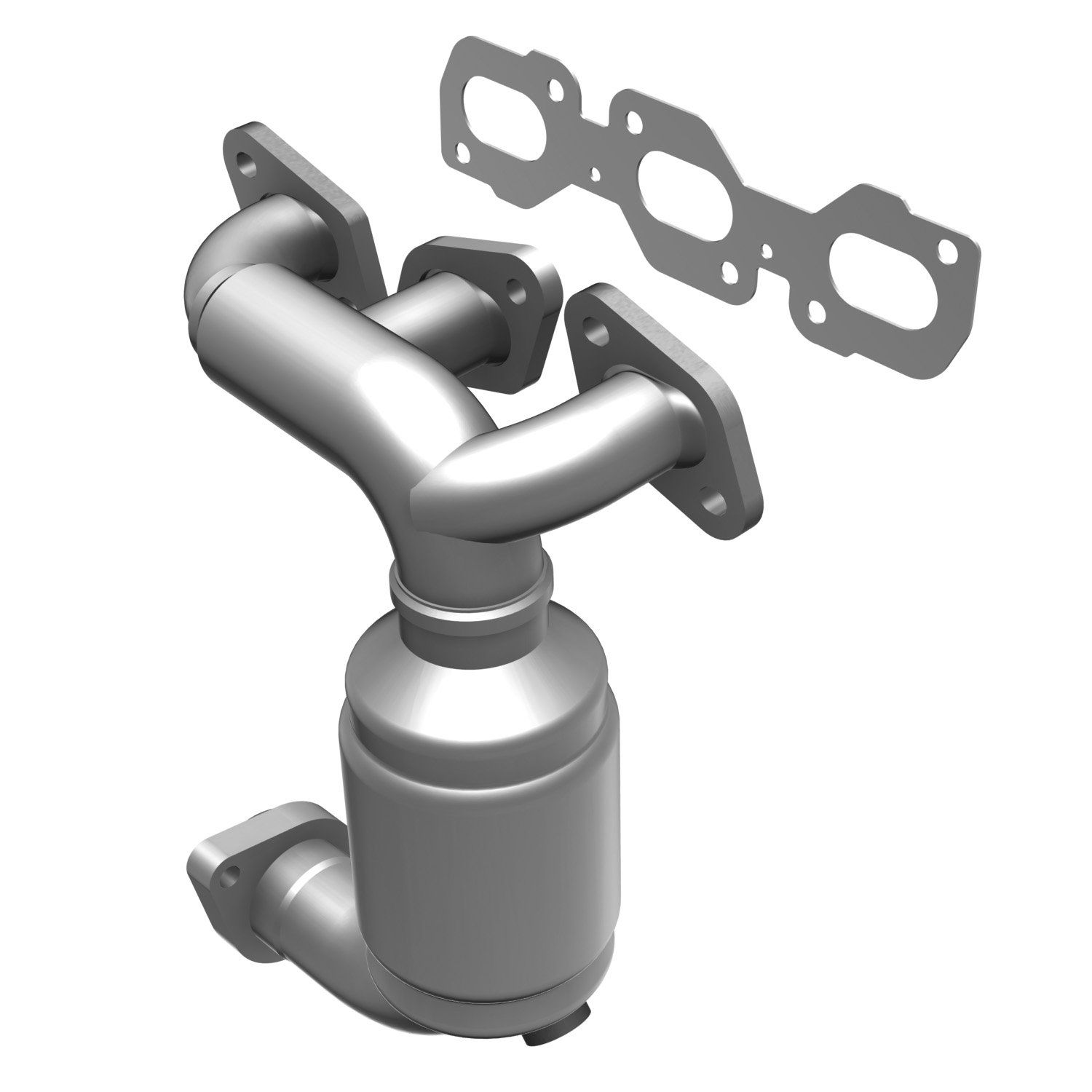 2000, 1999, 1998, 1997, 1996, 1995 Ford Contour Catalytic Converter with Integrated Exhaust Manifo