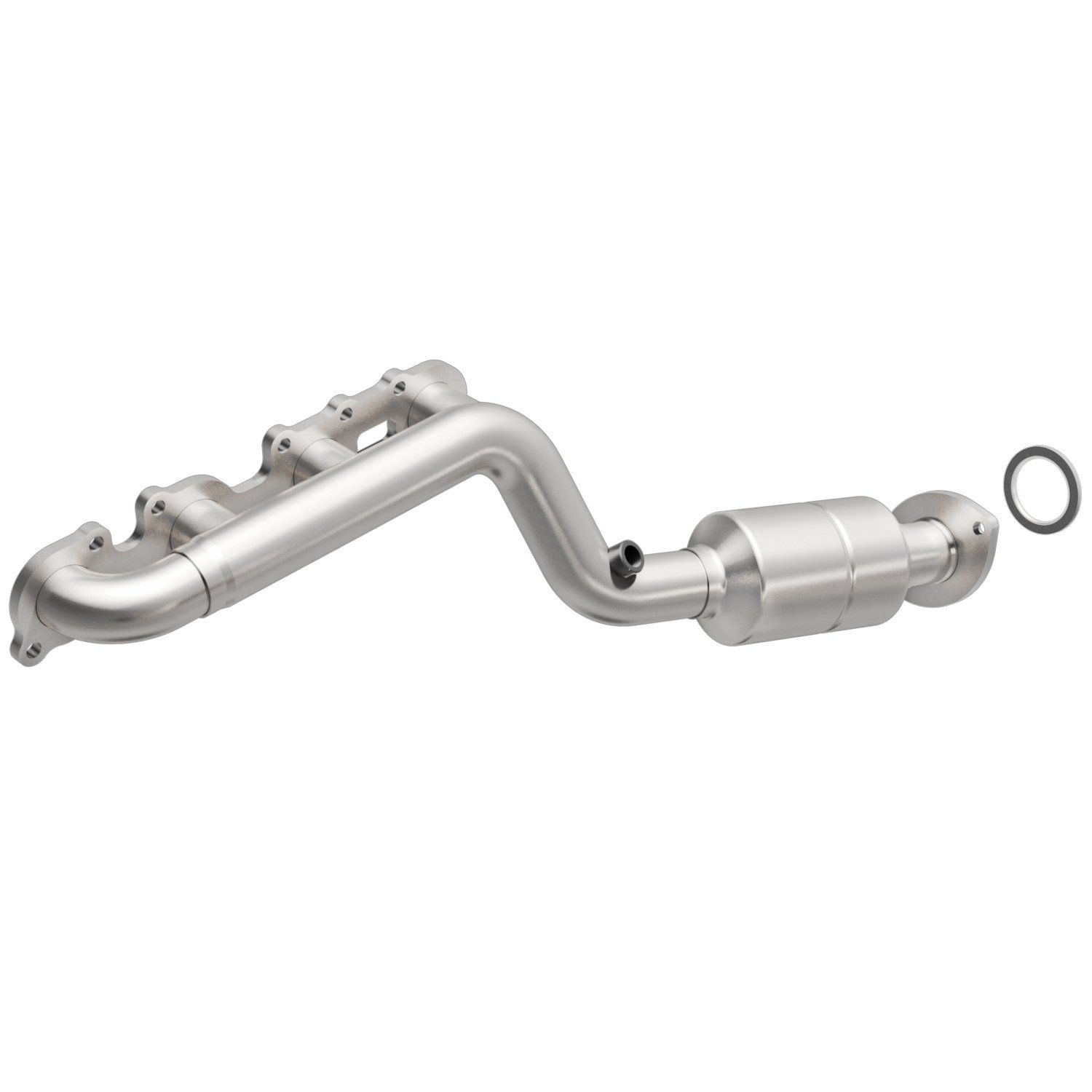 2017, 2016, 2015, 2014, 2013, 2012, 2011, 2010, 2009, 2008, 2007 Lexus LS460 Catalytic Converter with Integrated Exhaust Manifo