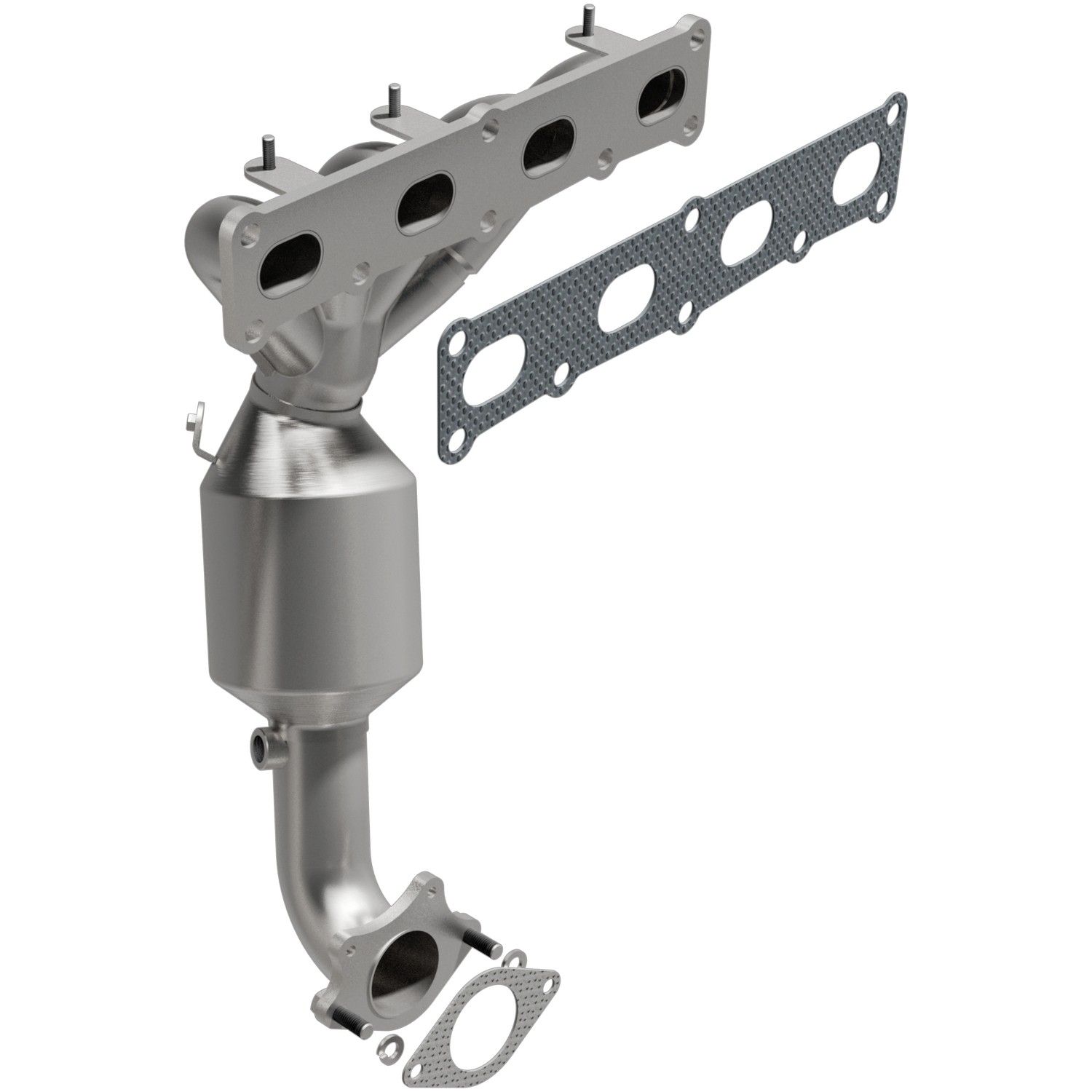 2022, 2021, 2020, 2019, 2018, 2017 Jeep Compass Catalytic Converter with Integrated Exhaust Manifo
