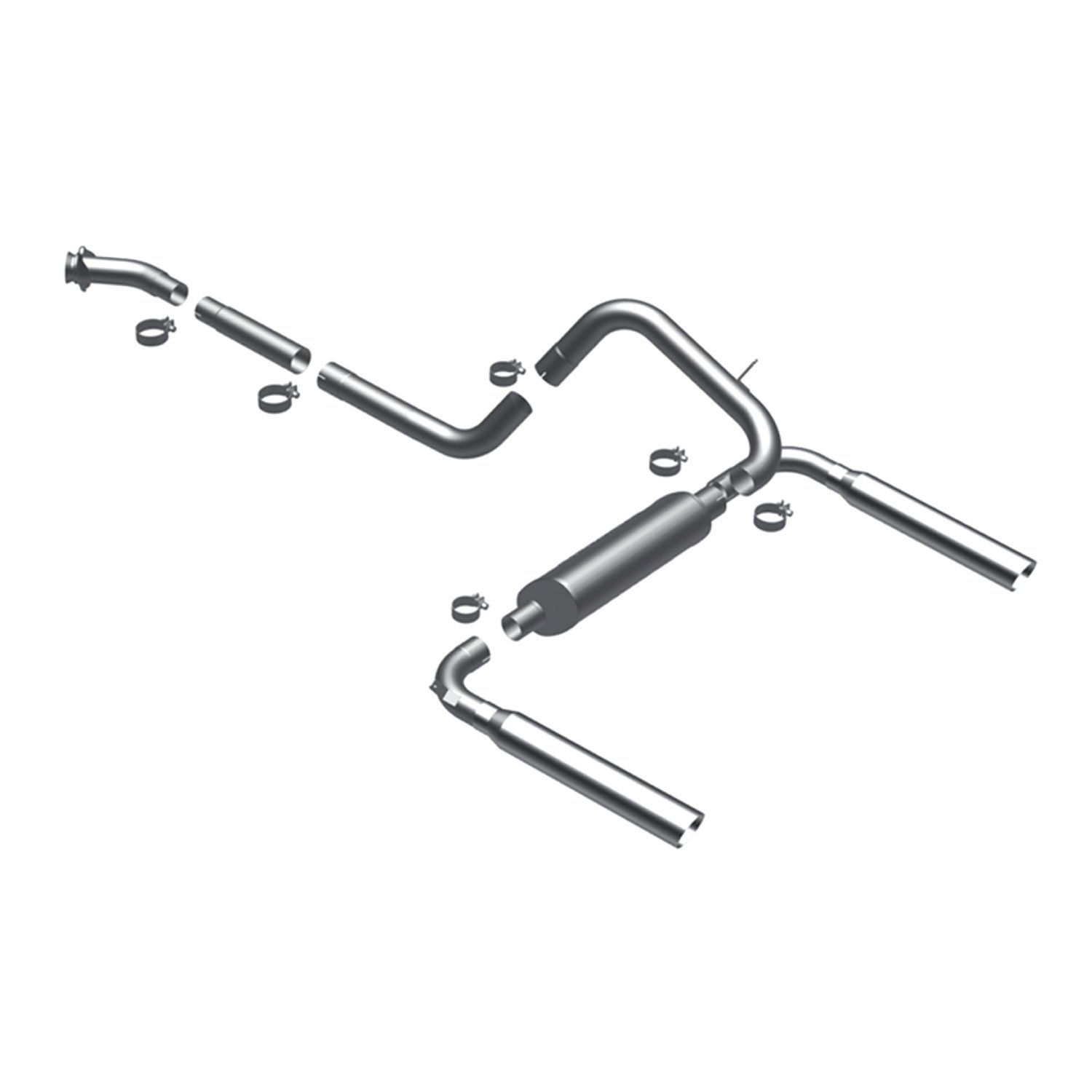 1992, 1991, 1990, 1989, 1988, 1987, 1986, 1985, 1984, 1983 Pontiac Firebird Exhaust System Kit
