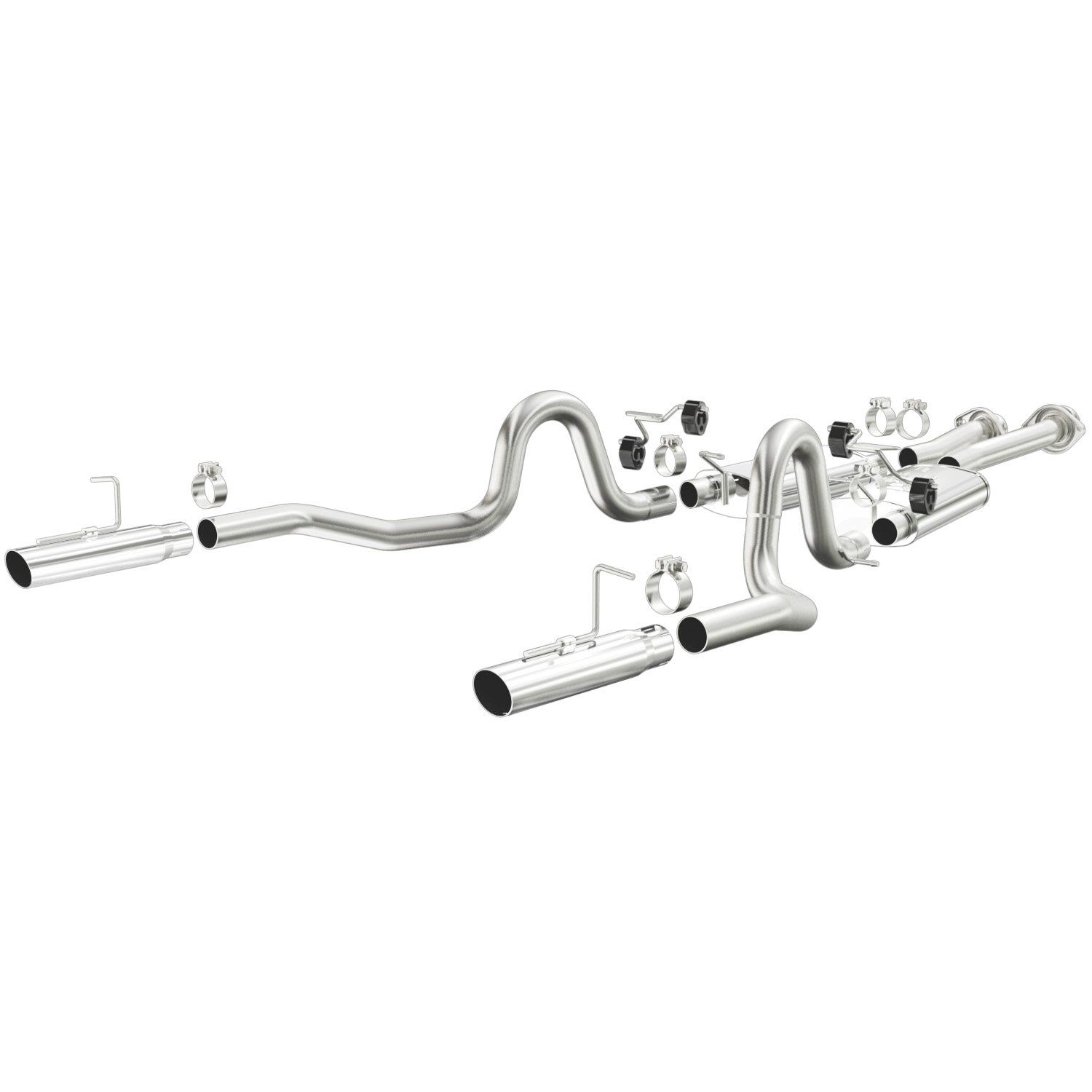 1993, 1992, 1991, 1990, 1989, 1988, 1987, 1986 Ford Mustang Exhaust System Kit