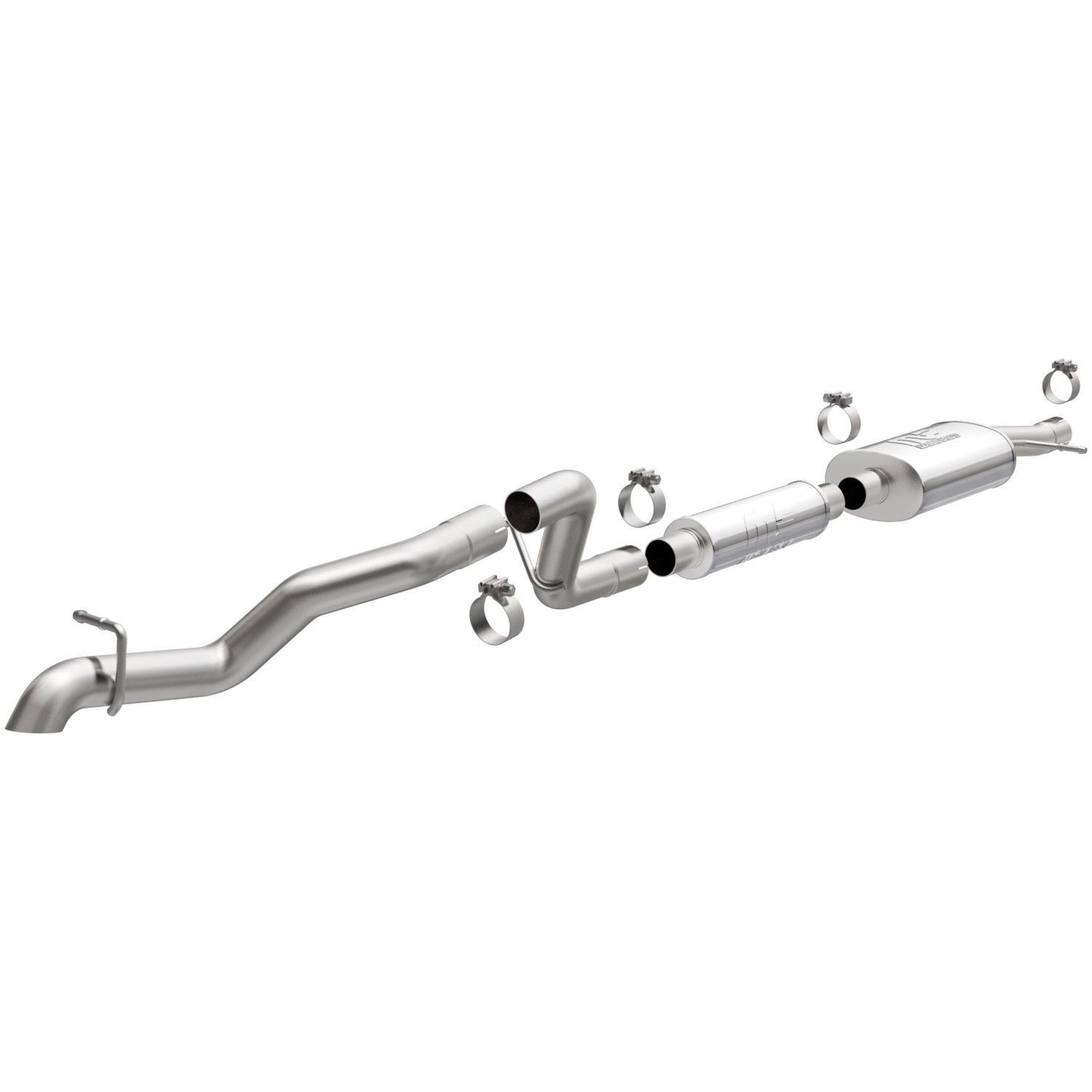 2017, 2016, 2015, 2014, 2013, 2012 Jeep Wrangler Exhaust System Kit