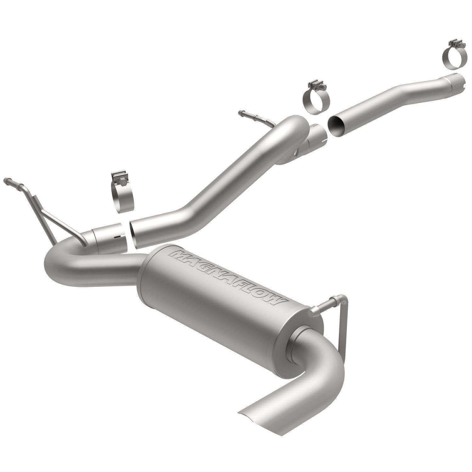 2017, 2016, 2015, 2014, 2013, 2012 Jeep Wrangler Exhaust System Kit