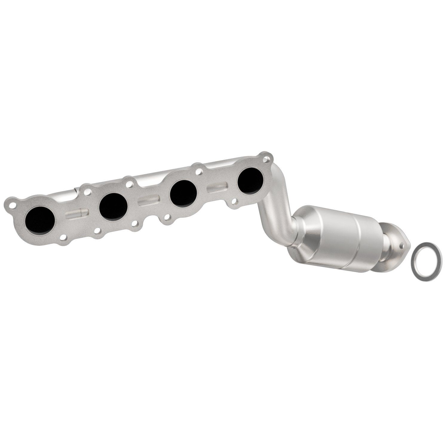 2017, 2016, 2015, 2014, 2013, 2012, 2011, 2010, 2009, 2008, 2007 Lexus LS460 Catalytic Converter with Integrated Exhaust Manifo