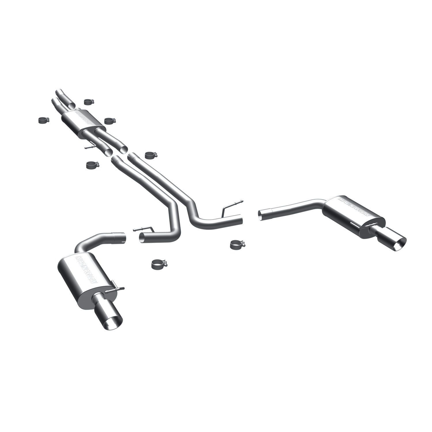 2014, 2013, 2012, 2011, 2010 Ford Taurus Exhaust System Kit