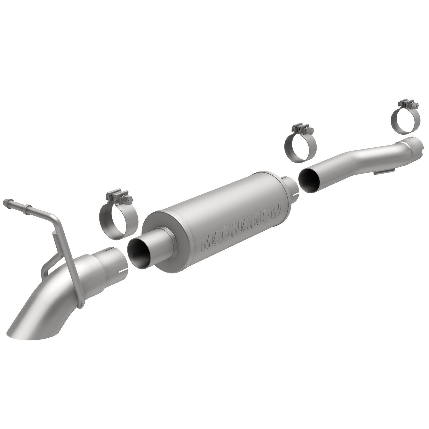 2011, 2010, 2009, 2008, 2007 Jeep Wrangler Exhaust System Kit