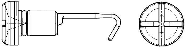 1984 Mercedes-Benz 190E Radiator Drain Plug (Mahle)