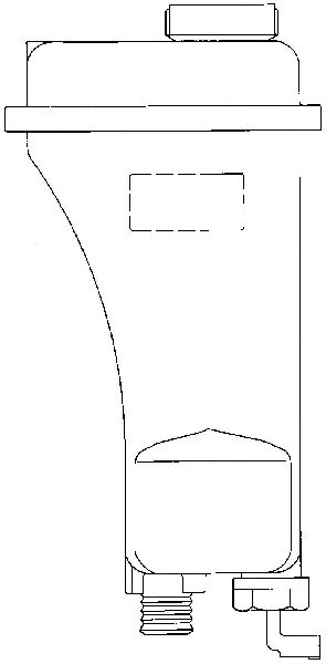 1997-2000 BMW Z3 Engine Coolant Reservoir (Mahle)