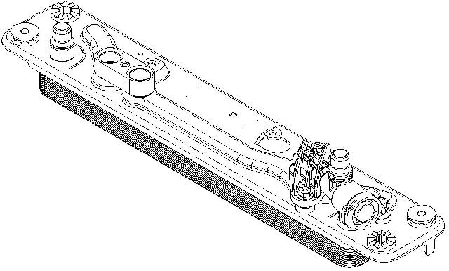 2008-2012 BMW X6 Automatic Transmission Oil Cooler Assembly (Mahle)