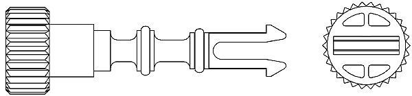 2004-2005 BMW 645Ci Radiator Drain Plug (Mahle)