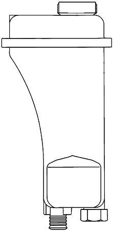 1997-2000 BMW Z3 Engine Coolant Reservoir (Mahle)