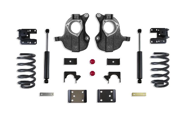 2016-2018 GMC Sierra Coil Spring Lowering Kit (MaxTrac)