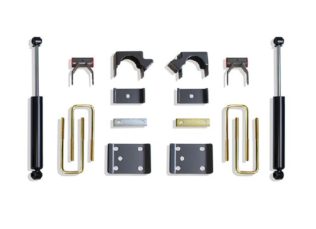 2019-2022 GMC Sierra Leaf Spring Lowering Kit (MaxTrac)