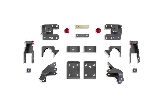 2014-2018 GMC Sierra Leaf Spring Lowering Kit (MaxTrac)