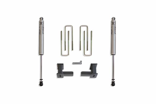 2015-2018 Ford F-150 Suspension Leaf Spring Block Kit - Rear (MaxTrac)