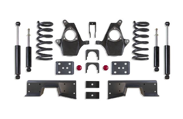 2001-2006 Chevrolet Silverado 1500 HD Coil Spring Lowering Kit (MaxTrac)