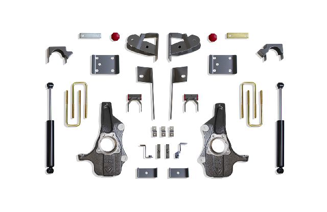 2019-2022 GMC Sierra Coil Spring Lowering Kit (MaxTrac)