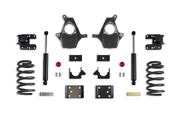 2014-2016 GMC Sierra Coil Spring Lowering Kit (MaxTrac)