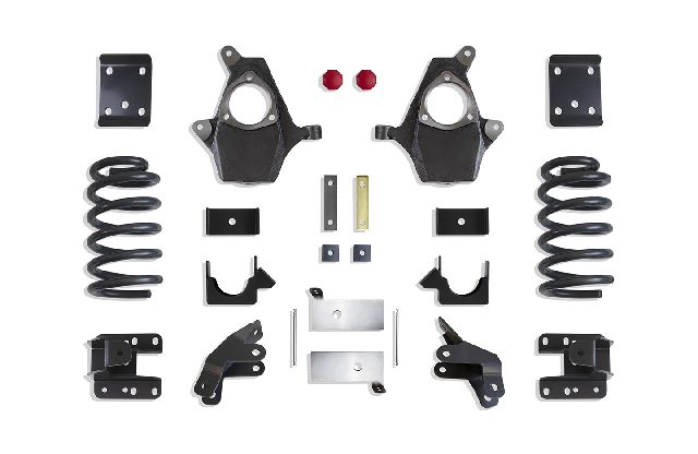 2014-2016 GMC Sierra Coil Spring Lowering Kit (MaxTrac)