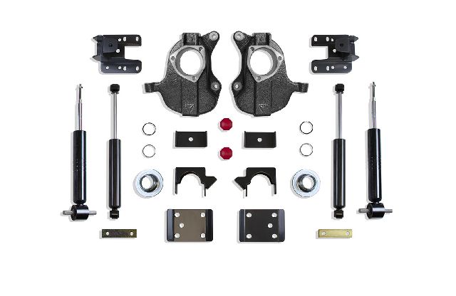 2016-2018 GMC Sierra Coil Spring Lowering Kit (MaxTrac)