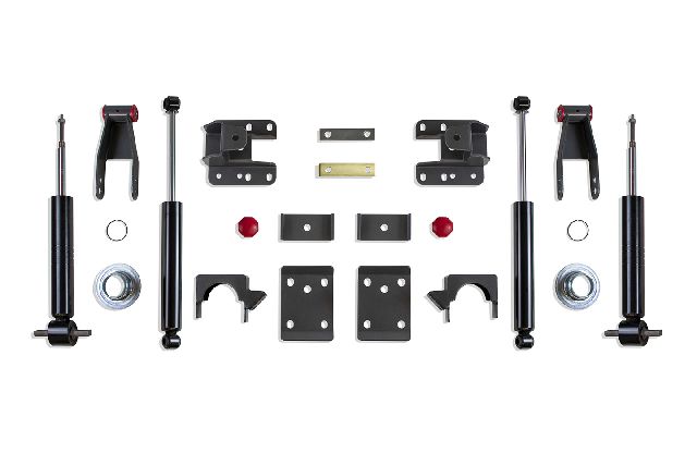 2007-2018 GMC Sierra Coil Spring Lowering Kit (MaxTrac)
