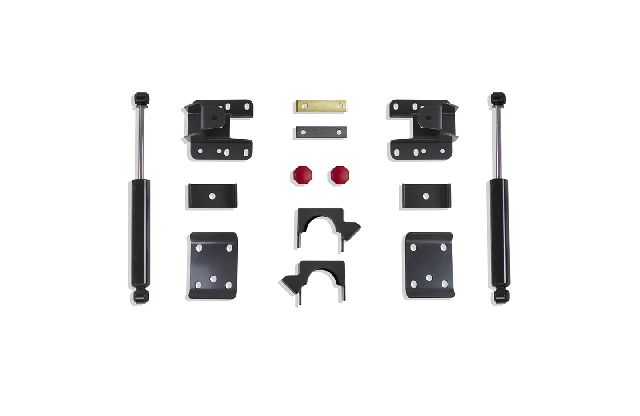 2007-2018 GMC Sierra Leaf Spring Lowering Kit (MaxTrac)