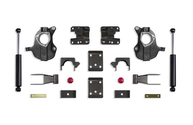 2016-2018 GMC Sierra Coil Spring Lowering Kit (MaxTrac)