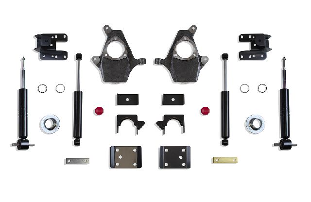 2007-2016 GMC Sierra Coil Spring Lowering Kit (MaxTrac)