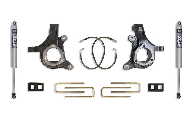 2007 GMC Sierra Suspension Lift Kit (MaxTrac)
