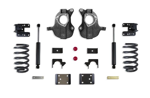 2016-2018 GMC Sierra Coil Spring Lowering Kit (MaxTrac)