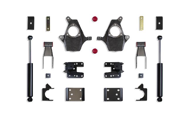 2007-2016 GMC Sierra Coil Spring Lowering Kit (MaxTrac)