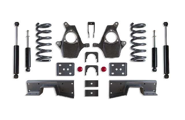 2001-2006 Chevrolet Silverado 1500 HD Coil Spring Lowering Kit (MaxTrac)