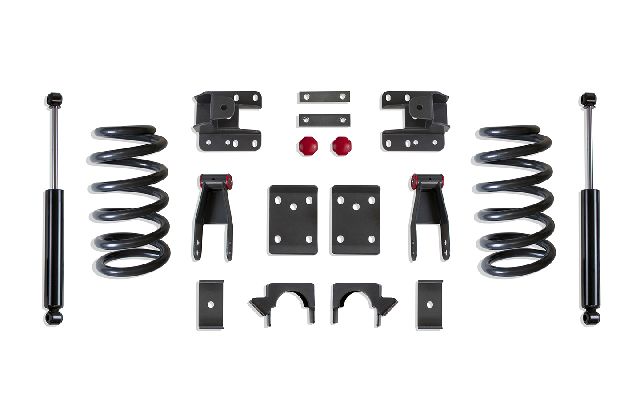 2007-2013 GMC Sierra Coil Spring Lowering Kit (MaxTrac)