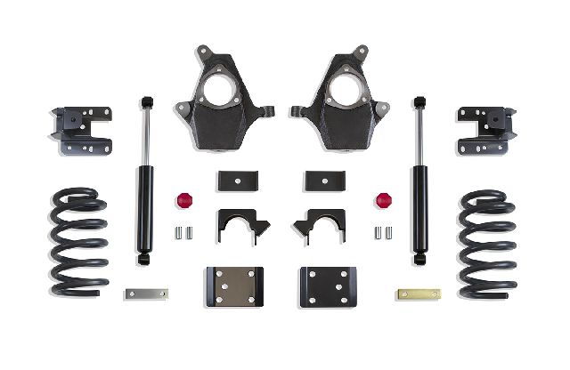2014-2016 GMC Sierra Coil Spring Lowering Kit (MaxTrac)