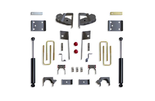 2019-2022 GMC Sierra Leaf Spring Lowering Kit (MaxTrac)